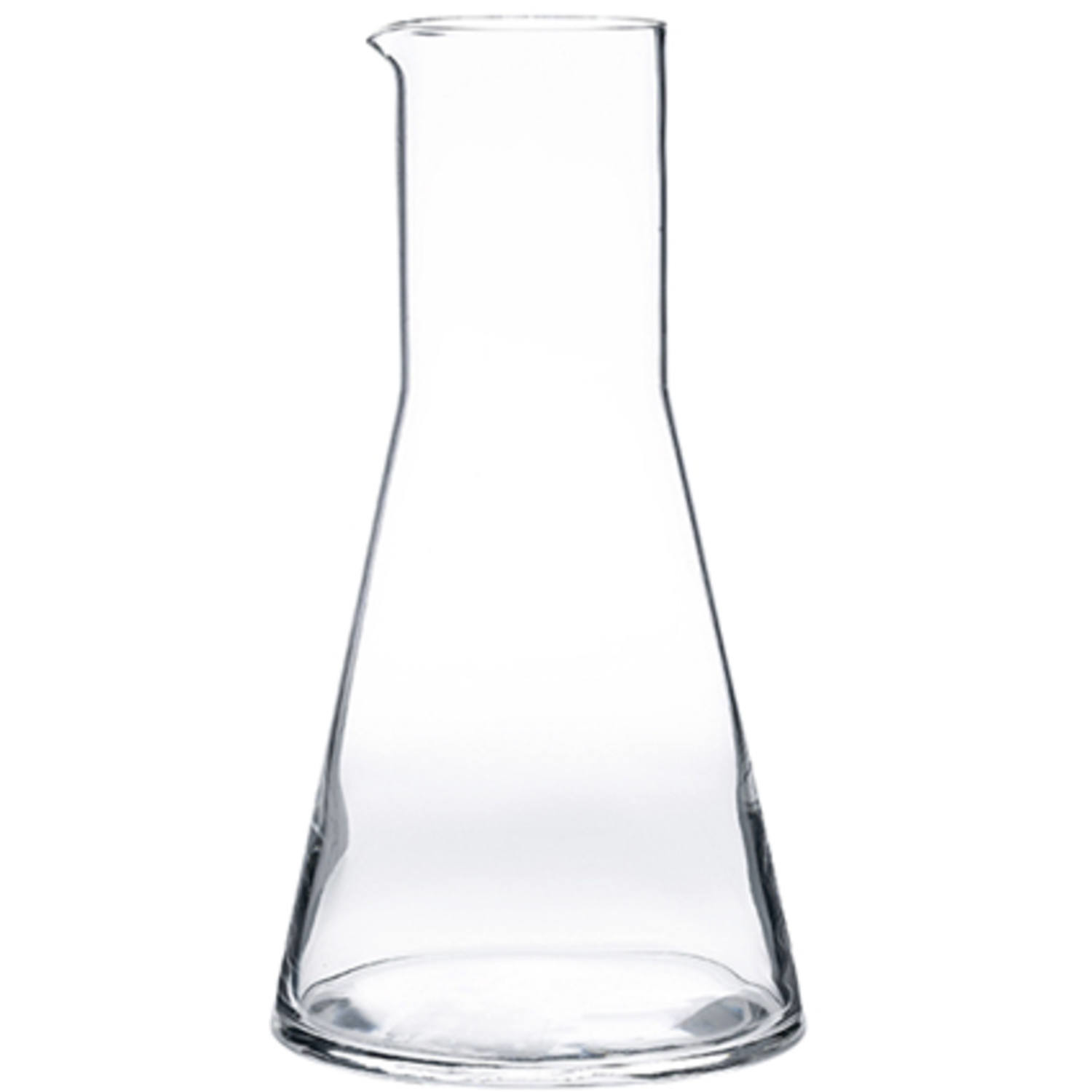 1x Glazen water karaffen van 250 ml Conica