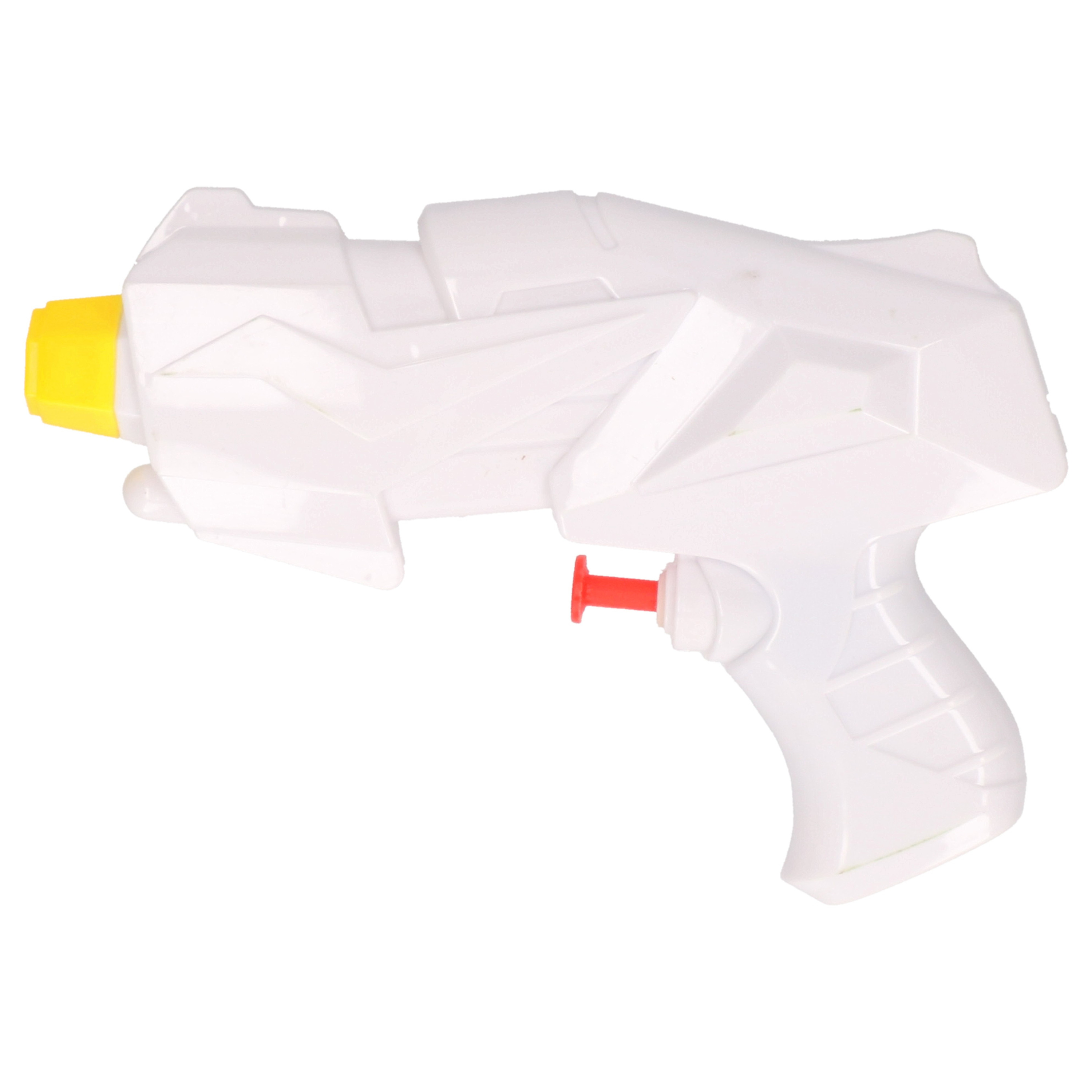 1x Mini waterpistolen/waterpistool wit van 15 cm kinderspeelgoed