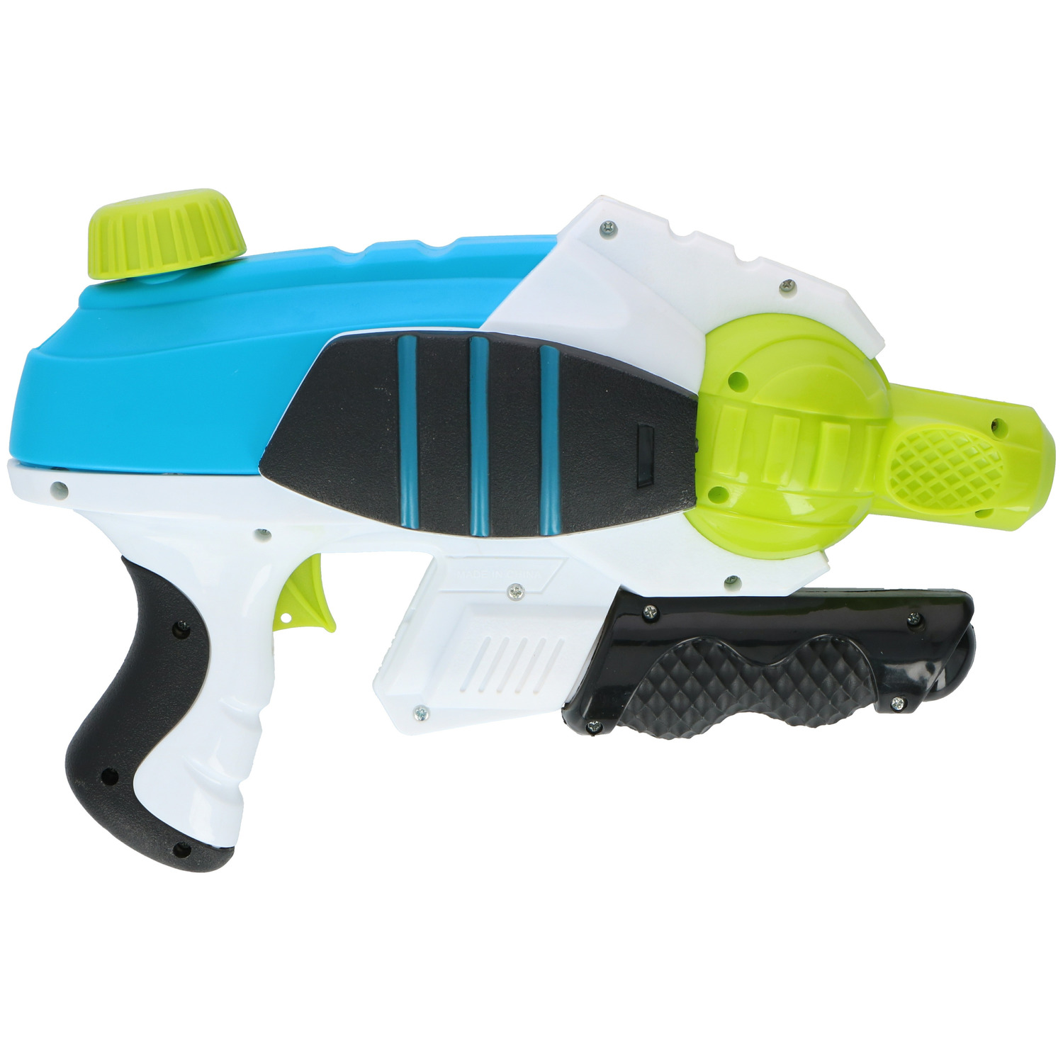 1x Waterpistolen-waterpistool blauw van 28 cm 237 ml kinderspeelgoed