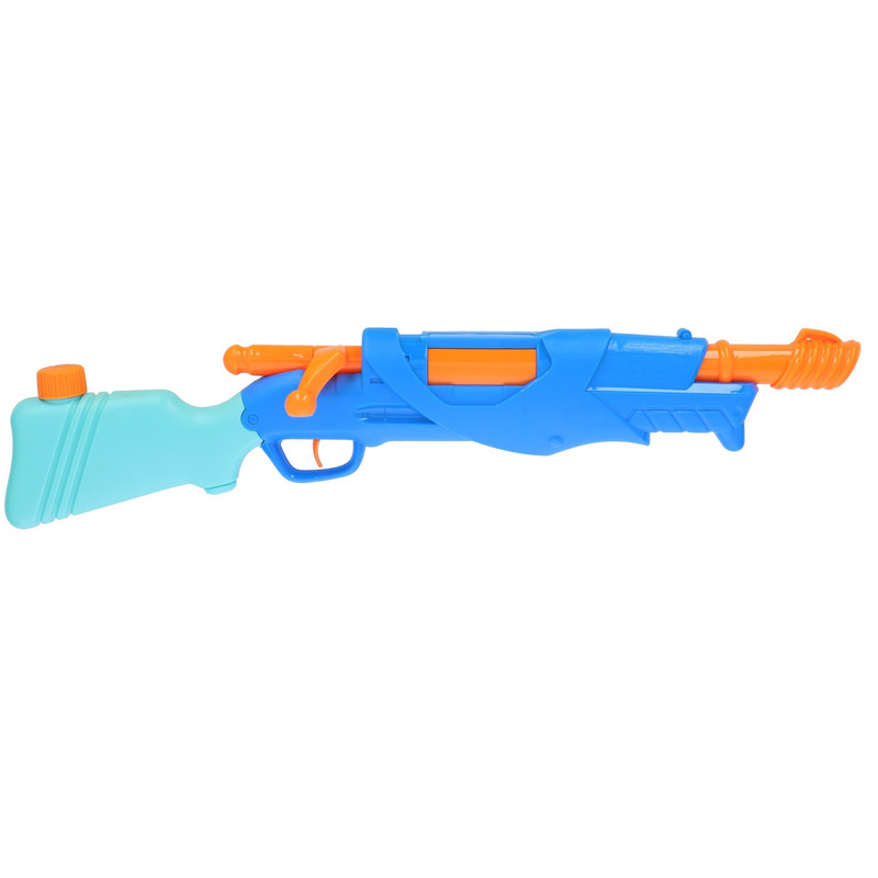 1x Waterpistolen-waterpistool blauw van 52 cm 212 ml kinderspeelgoed