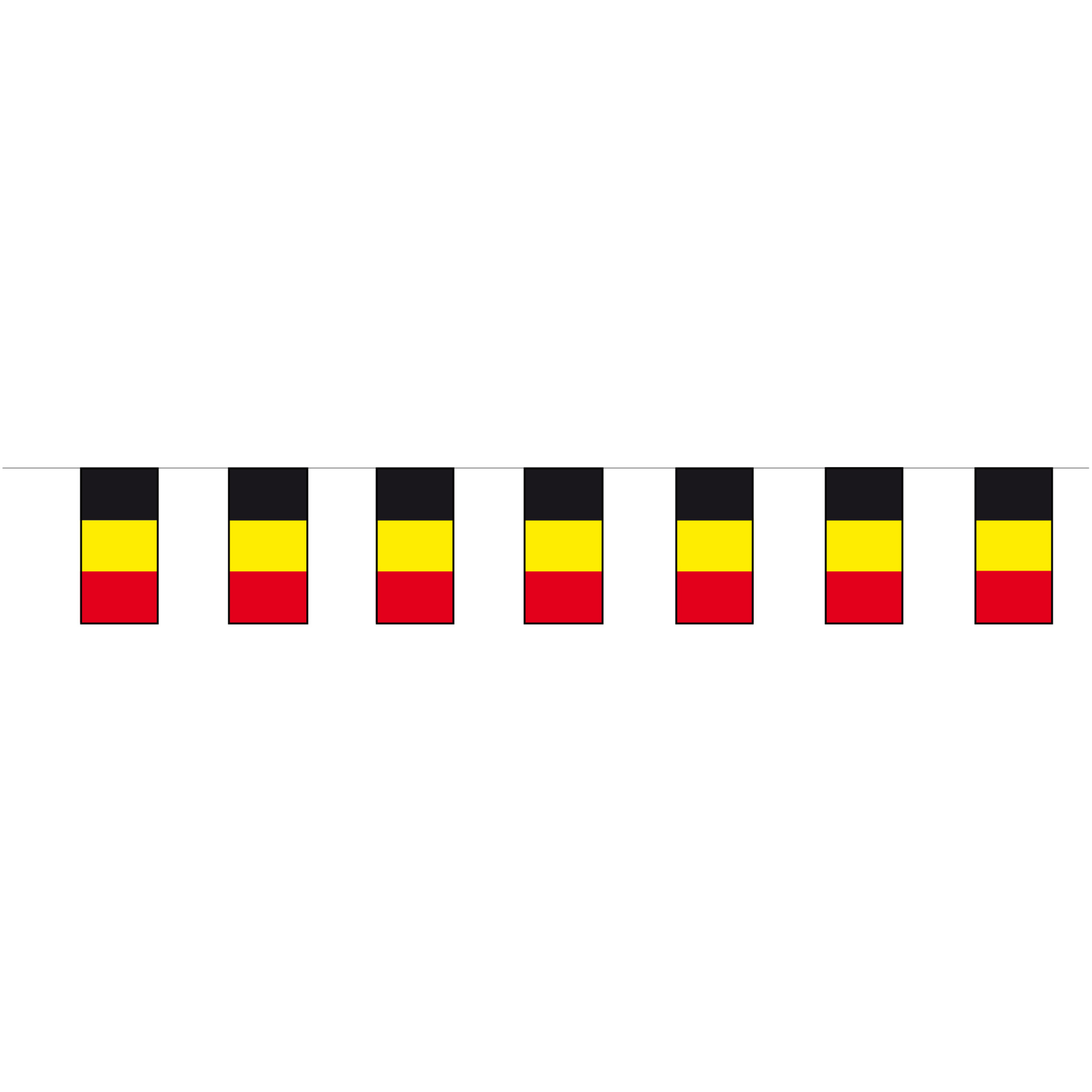 Belgische feest vlaggetjes