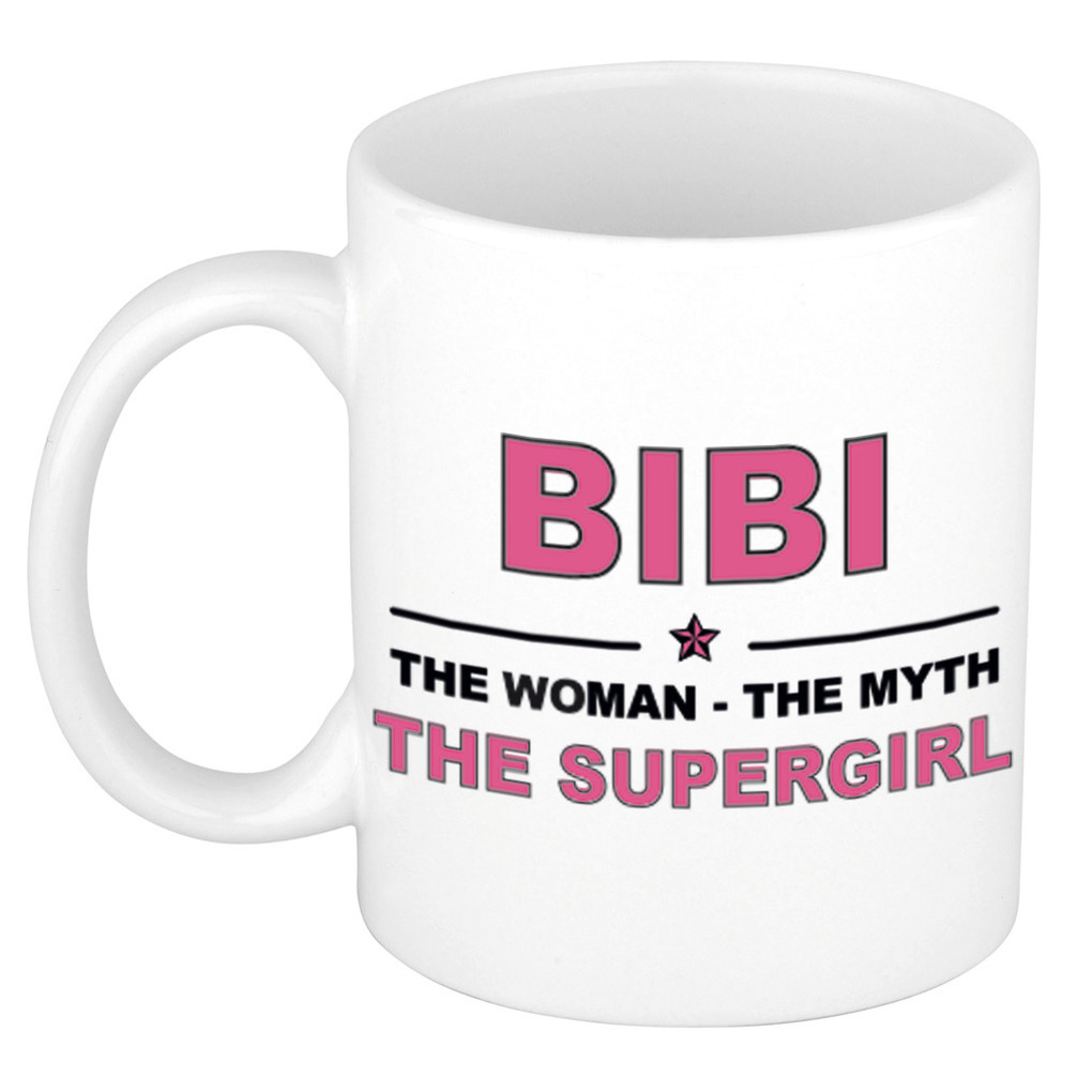Bibi The woman, The myth the supergirl collega kado mokken-bekers 300 ml