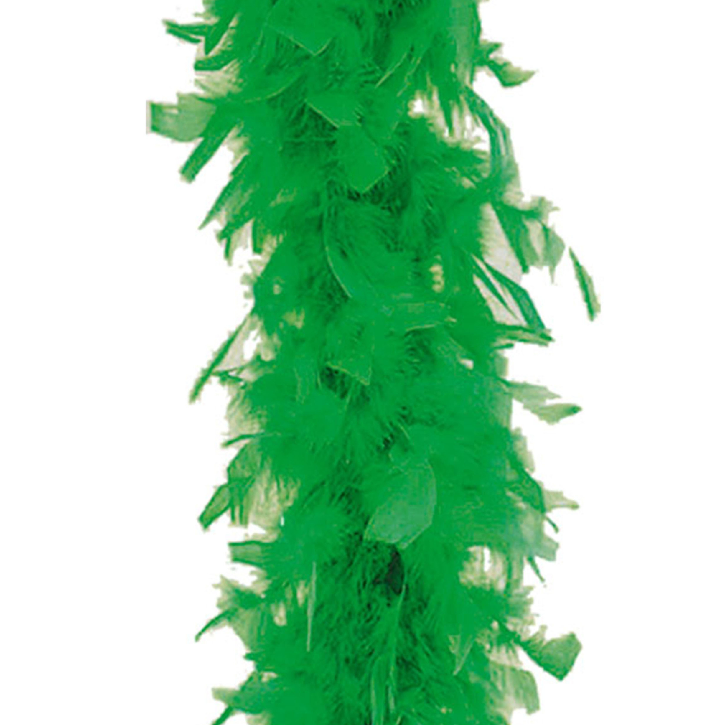 Carnaval verkleed veren Boa kleur groen 180 cm