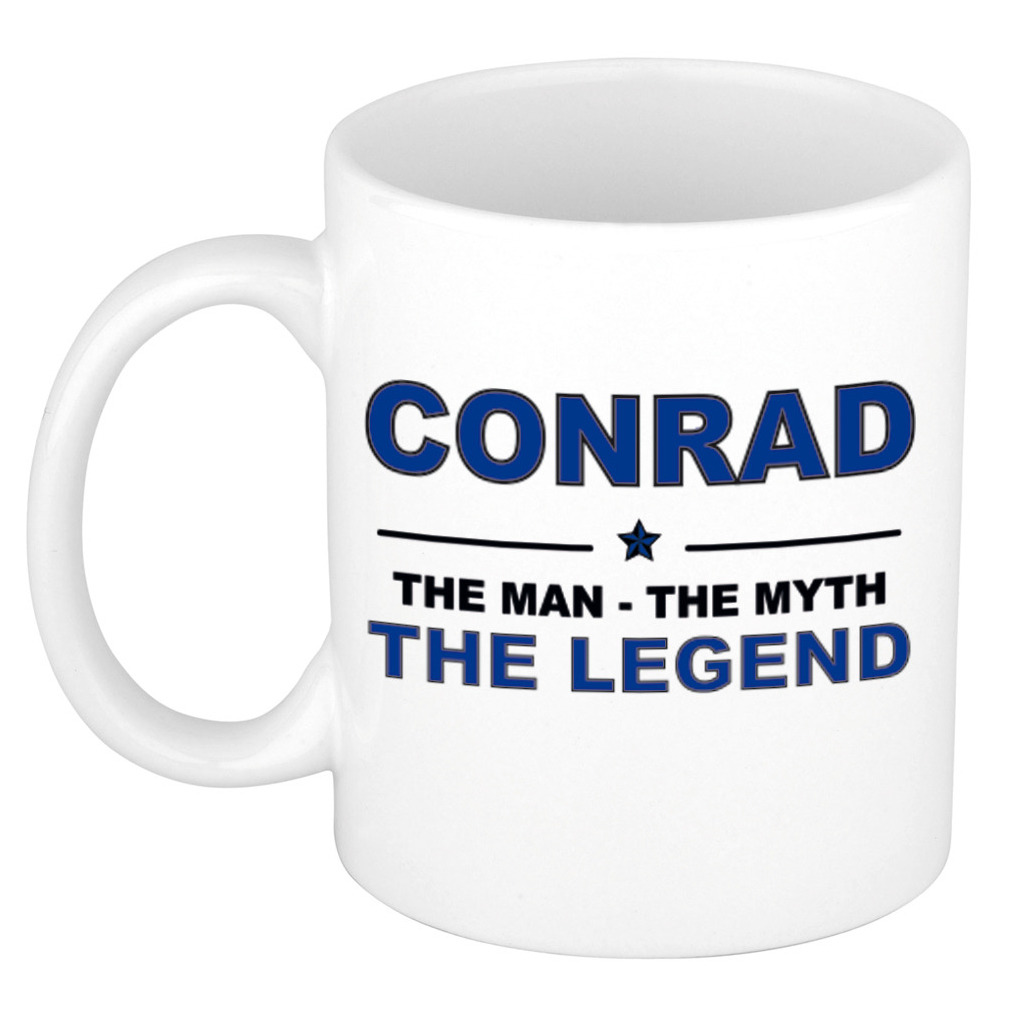 Conrad The man, The myth the legend collega kado mokken-bekers 300 ml
