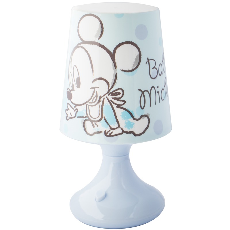Disney Mickey/Donald nachtlampje 19 cm kleurwisselende LED lamp