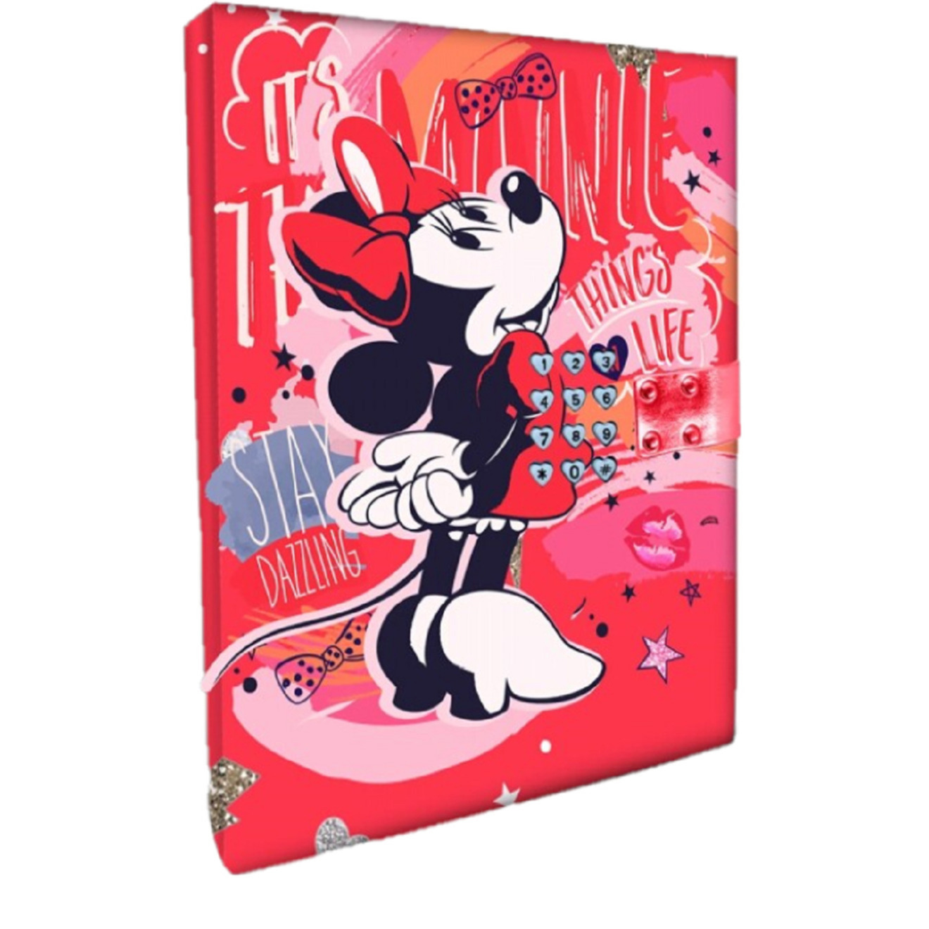 Disney Minnie Mouse dagboek met geheime code