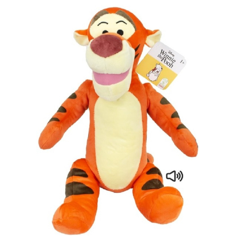 Disney pluche knuffel Tijgetje tijger uit Winnie de Pooh - stof - 30 cm - Bekende figuren