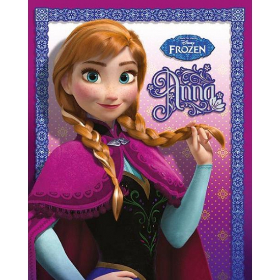 Disney poster Frozen met afbeelding van Anna