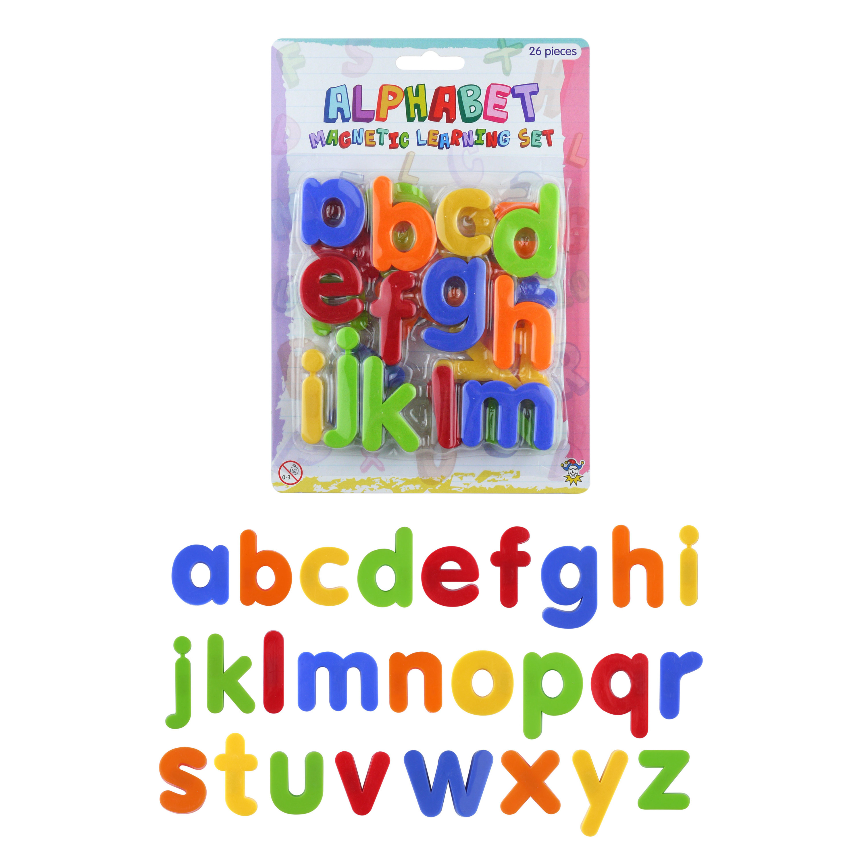 Gekleurde magnetische alfabet letters set 4 cm
