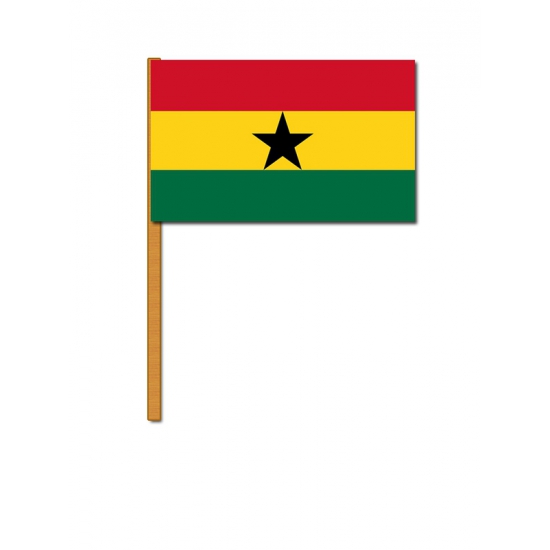 Ghana zwaaivlaggen