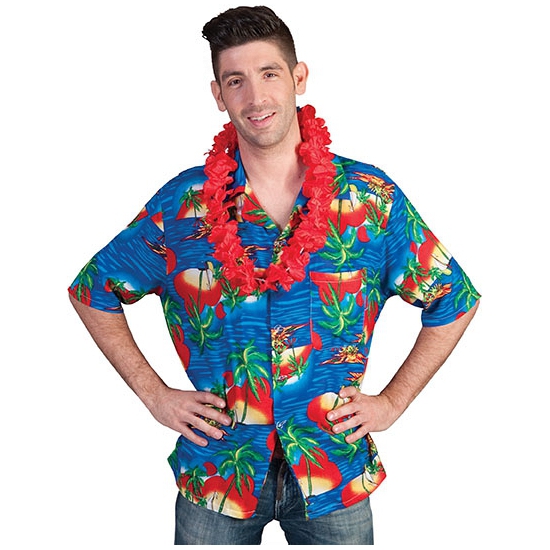 Hawaii overhemd verkleedkleding