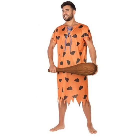 Holbewoner-caveman Fred verkleed kostuum voor heren