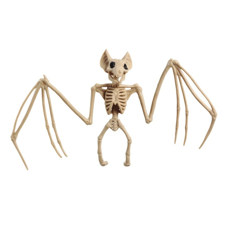 Horror decoratie skelet vleermuis 30 x 16 cm