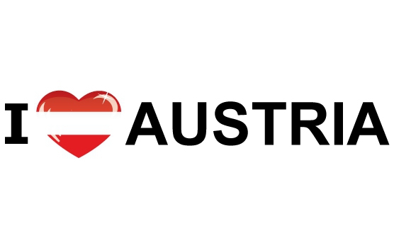 I Love Austria stickers