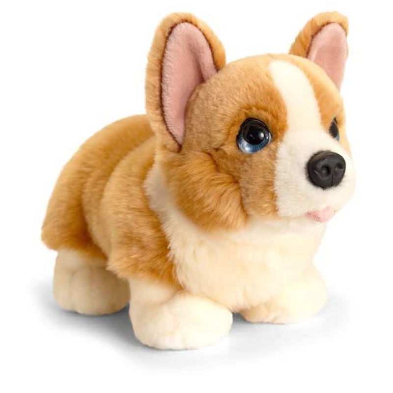 Keel Toys pluche Corgi honden knuffel 32 cm