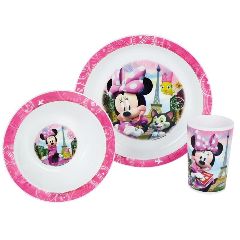 Kinder ontbijt set Disney Minnie Mouse 3-delig