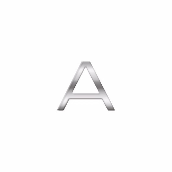 Kleine alfabet stickers letter A