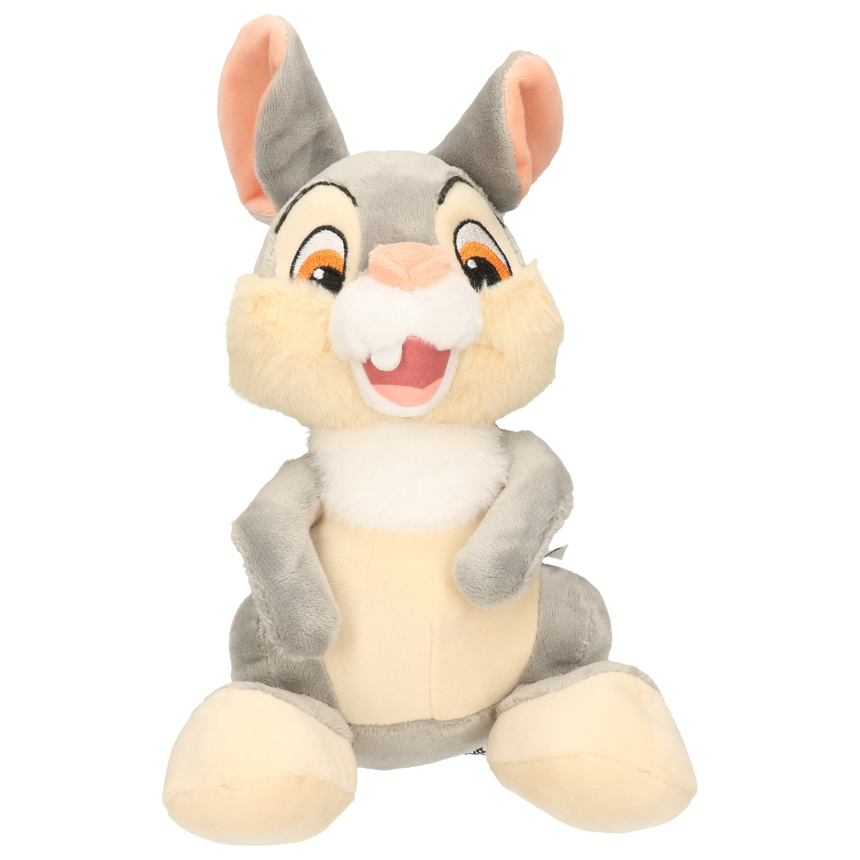 Konijnen speelgoed artikelen DisneyStampertje konijn knuffelbeest grijs 25 cm