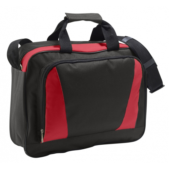 Laptop tas rood-zwart 40 cm