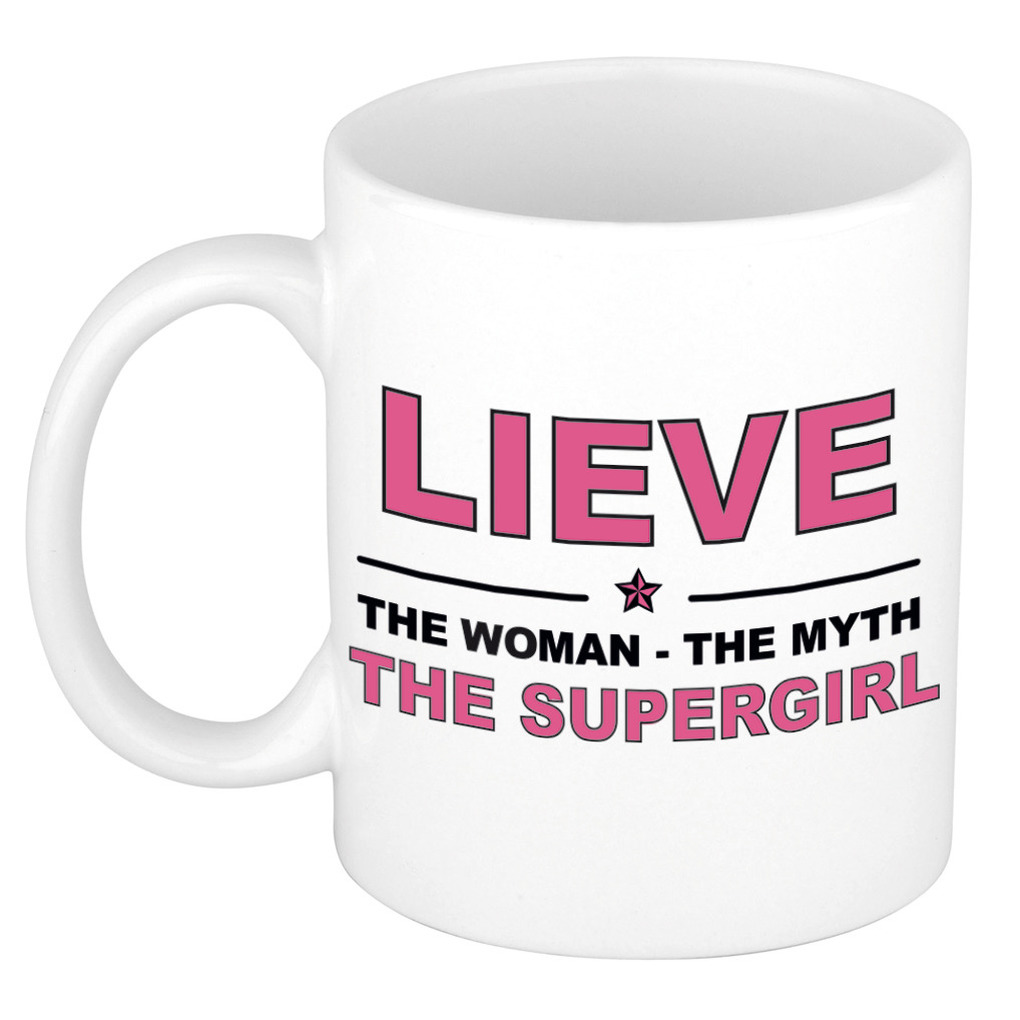 Lieve The woman, The myth the supergirl collega kado mokken-bekers 300 ml