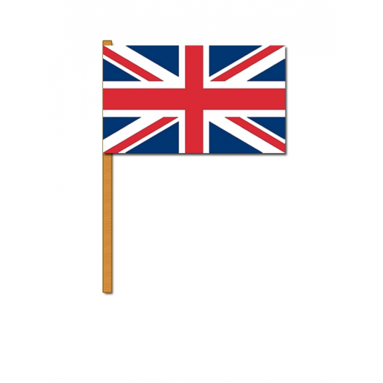 Luxe zwaaivlag Engeland 30 x 45 cm
