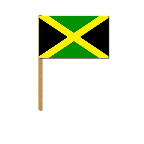 Luxe zwaaivlag Jamaica 30 x 45 cm