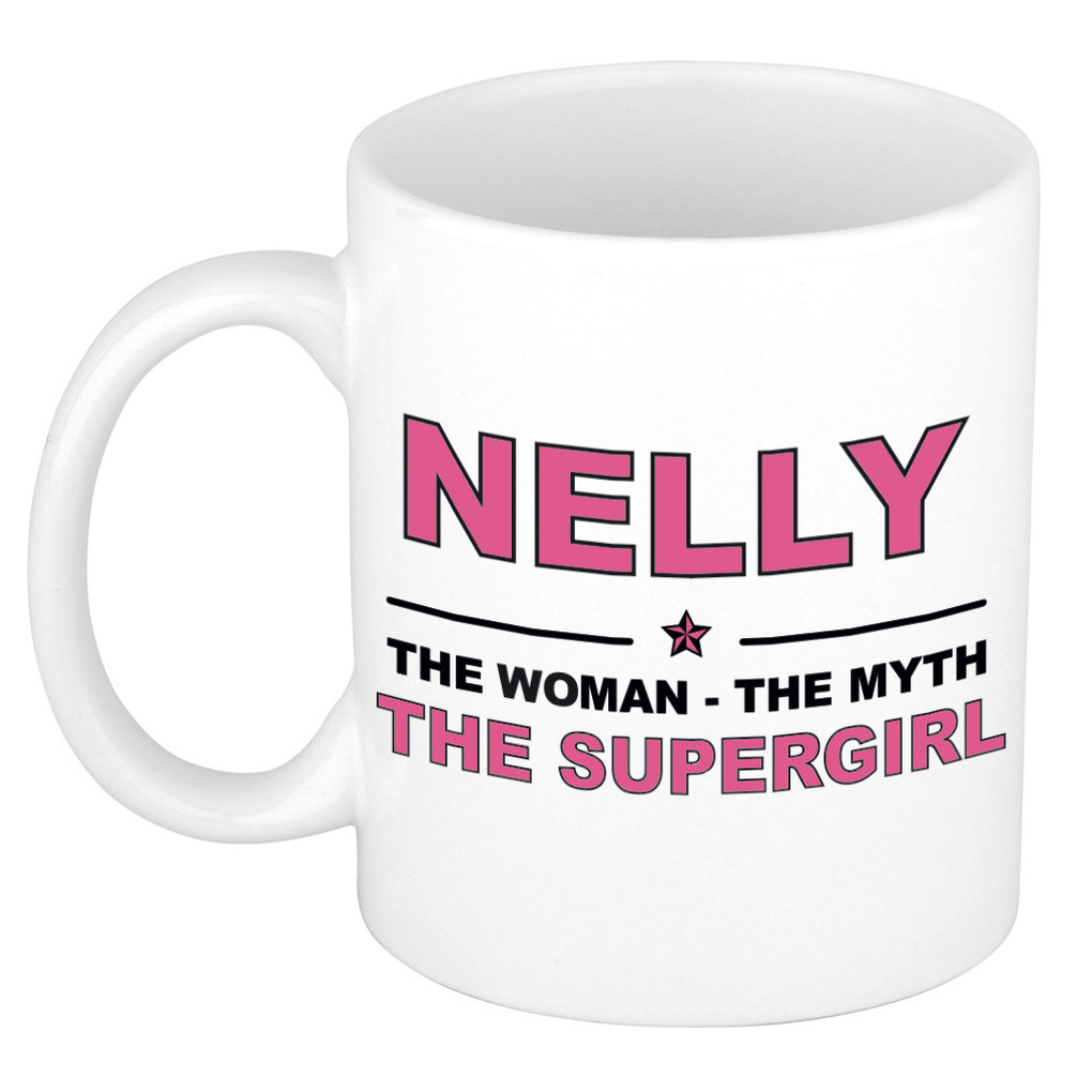 Nelly The woman, The myth the supergirl collega kado mokken-bekers 300 ml