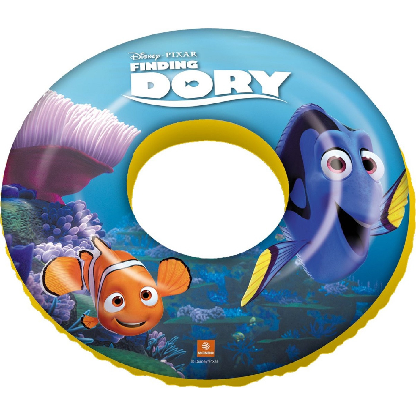 Opblaasbare Disney Finding Dory zwemband/zwemring 50 cm