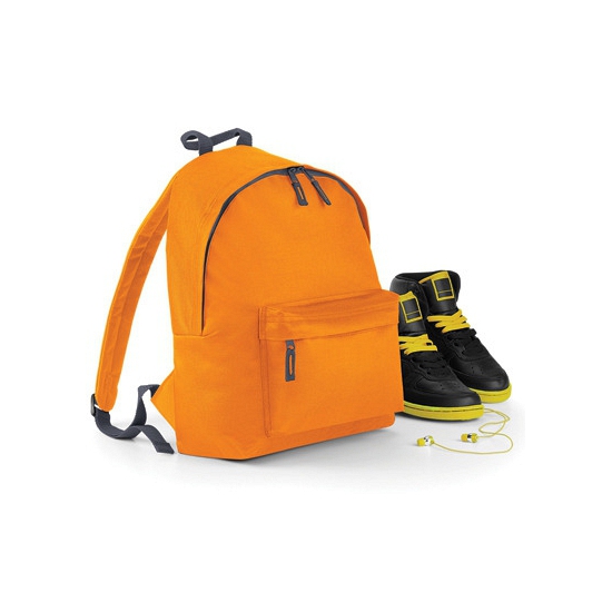 Oranje boekentas rugzak voor kinderen