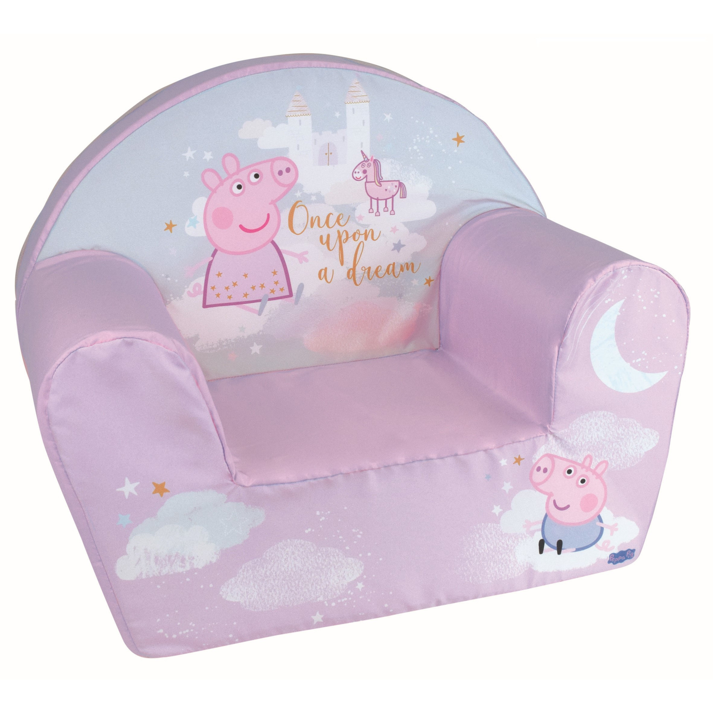 Peppa Pig kinderstoel/kinderfauteuil voor peuters 33 x 52 x 42 cm