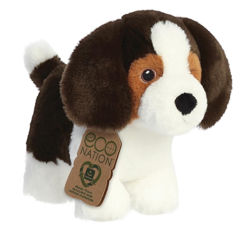 Pluche dieren knuffels beagle hond van 21 cm