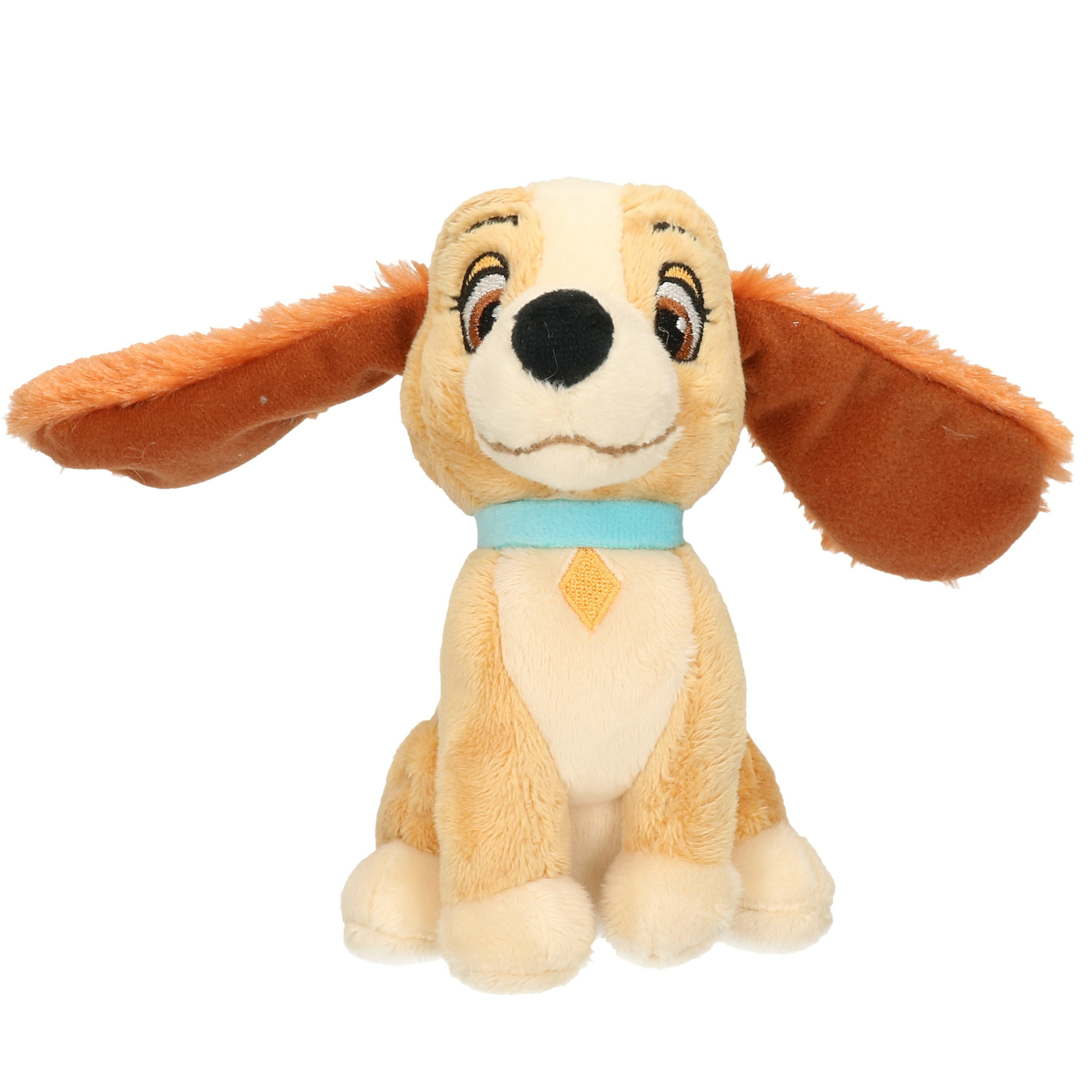 Pluche Disney Lady hond knuffel 11 cm speelgoed