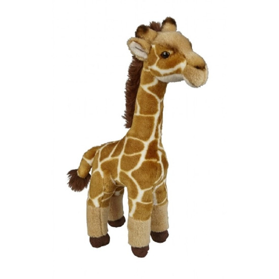Pluche gevlekte giraffe knuffel 45 cm speelgoed