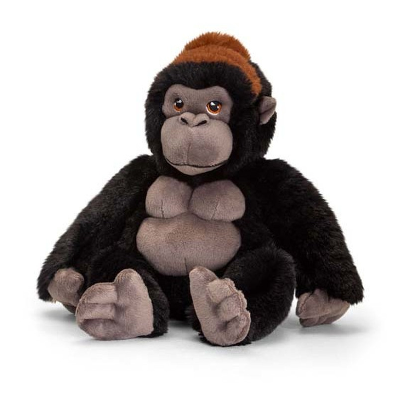 Pluche gorilla aap knuffel van 20 cm