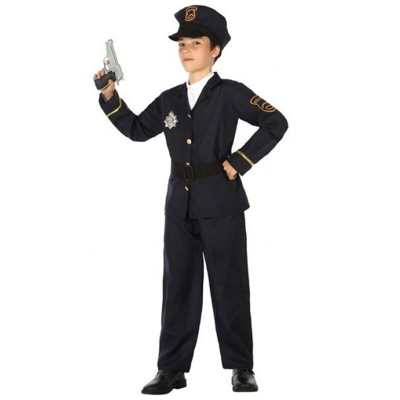 Politie agent pak-verkleed kostuum voor jongens