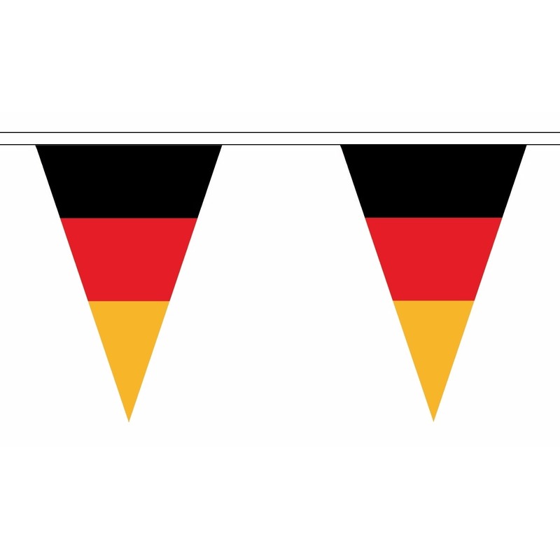 Polyester vlaggenlijn Duitsland 5 meter