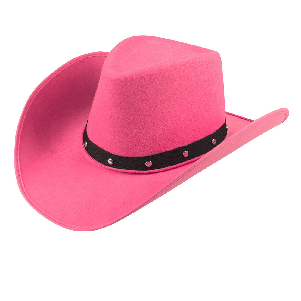 Roze cowboyhoed Wichita voor dames