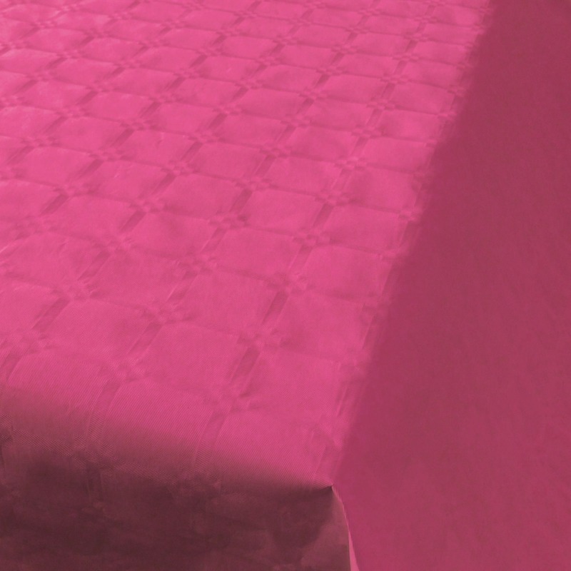 Roze tafelbedekking 8 meter op rol