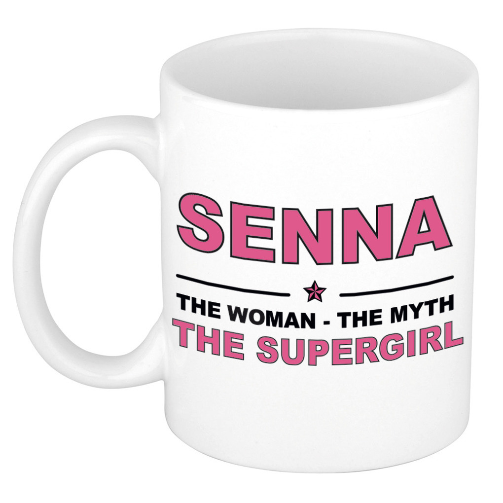 Senna The woman, The myth the supergirl collega kado mokken-bekers 300 ml