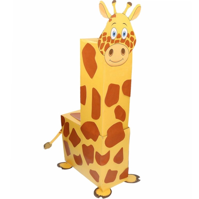Sinterklaas giraffe suprise bouwpakket