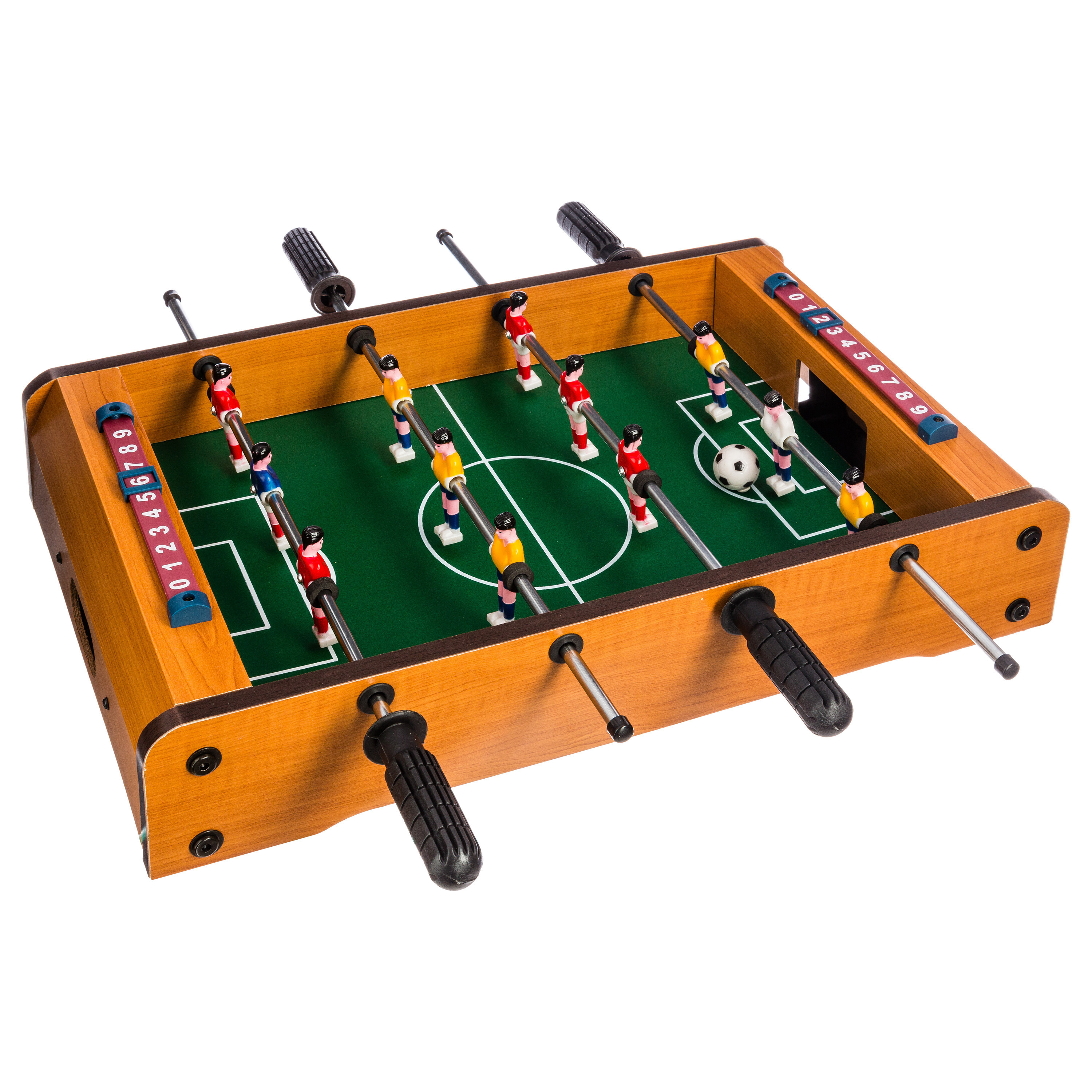 Speelgoed Mini Tafelvoetbal spel voor op de eettafel - 51 x 31 cm