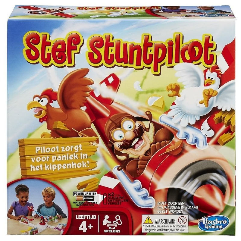 Stef Stuntpiloot gezelschapsspel/familiespel