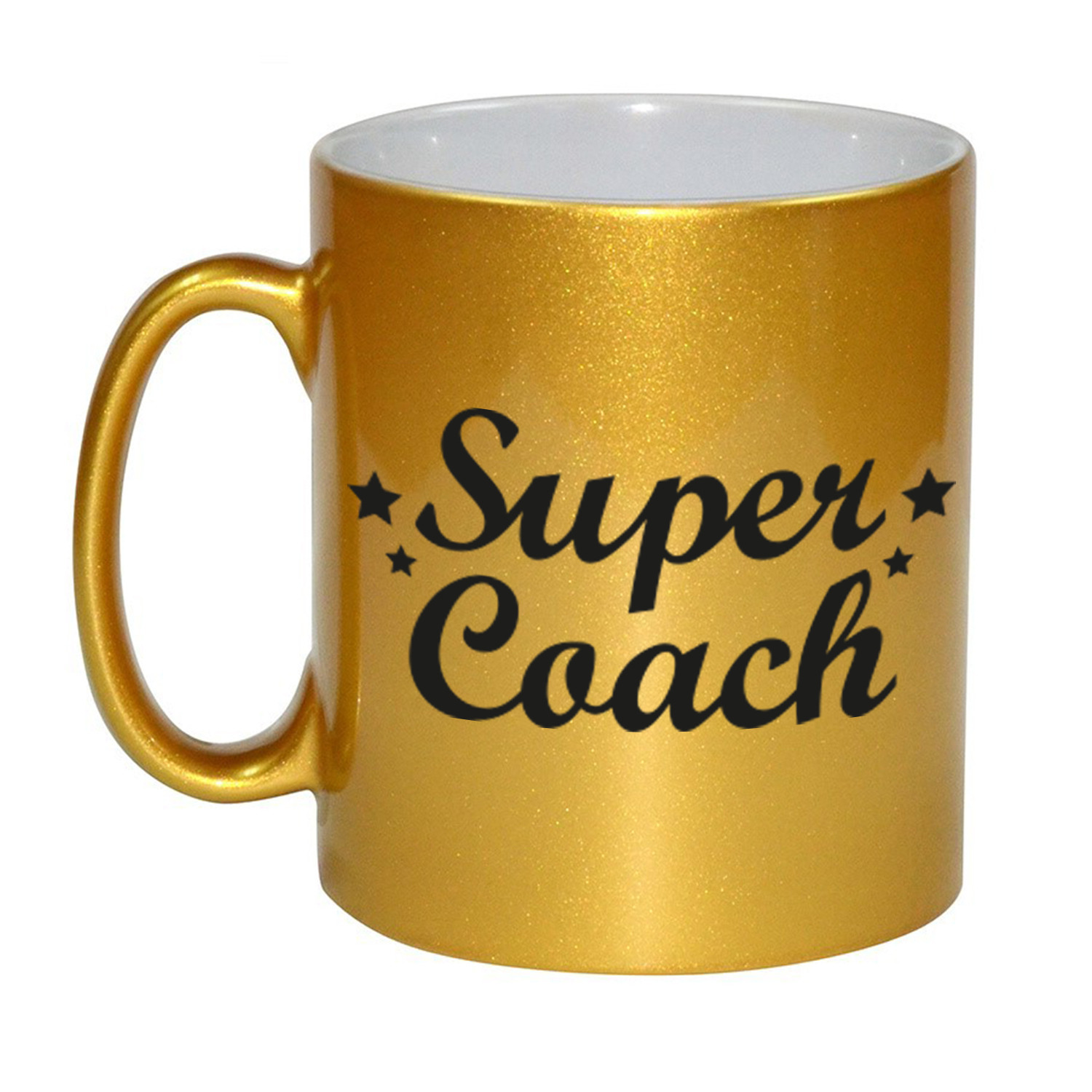 Super coach gouden mok-beker 330 ml