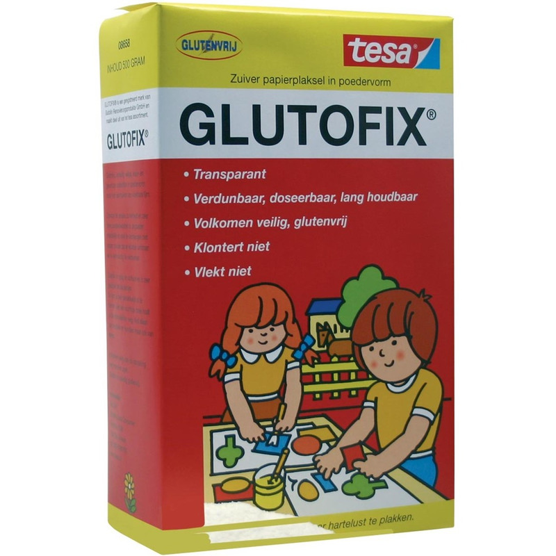 Tesa glutofix lijmpoeder 500 gram knutselbenodigdheden