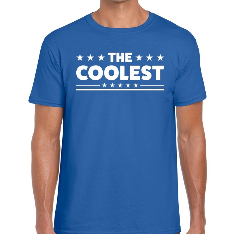 The Coolest heren T-shirt blauw