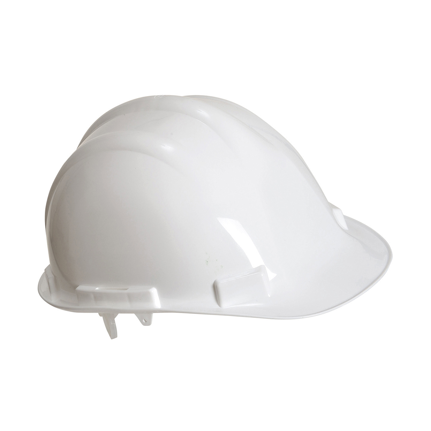 Veiligheidshelm/bouwhelm hoofdbescherming wit verstelbaar 55-62 cm