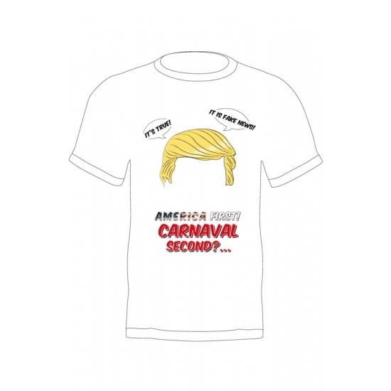 Verkleed President Trump shirt America First