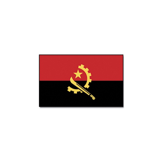 Vlag Angola 90 x 150 cm feestartikelen