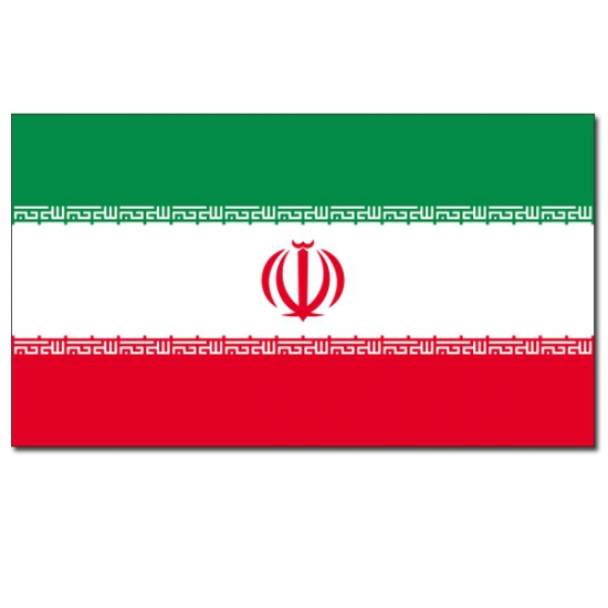 Vlag Iran 90 x 150 cm feestartikelen