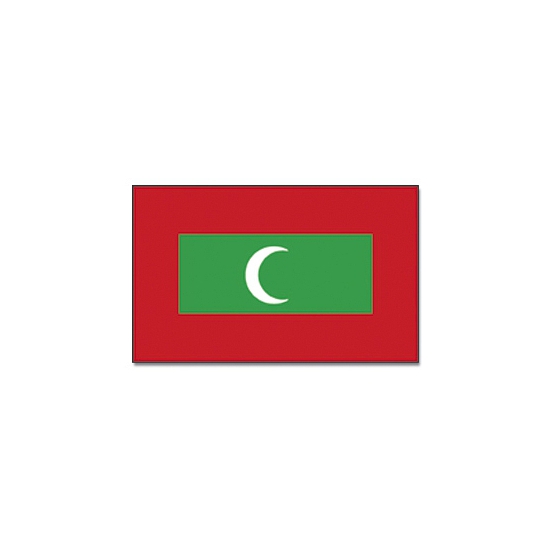 Vlag Malediven 90 x 150 cm feestartikelen